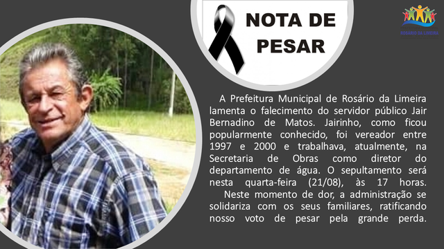 nota pesar jair