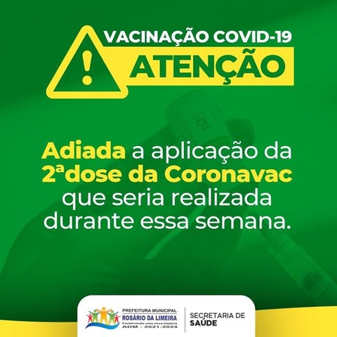 adiada vacinação