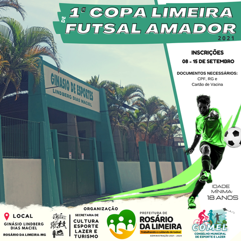 1ª Copa Limeira de Futsal Amador 2021