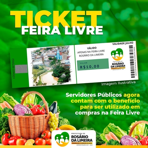 ticket alimetação